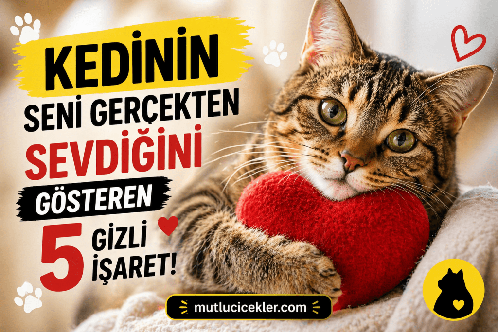 🐱 Kedinin Seni Gerçekten Sevdiğini Gösteren 5 Gizli İşaret!