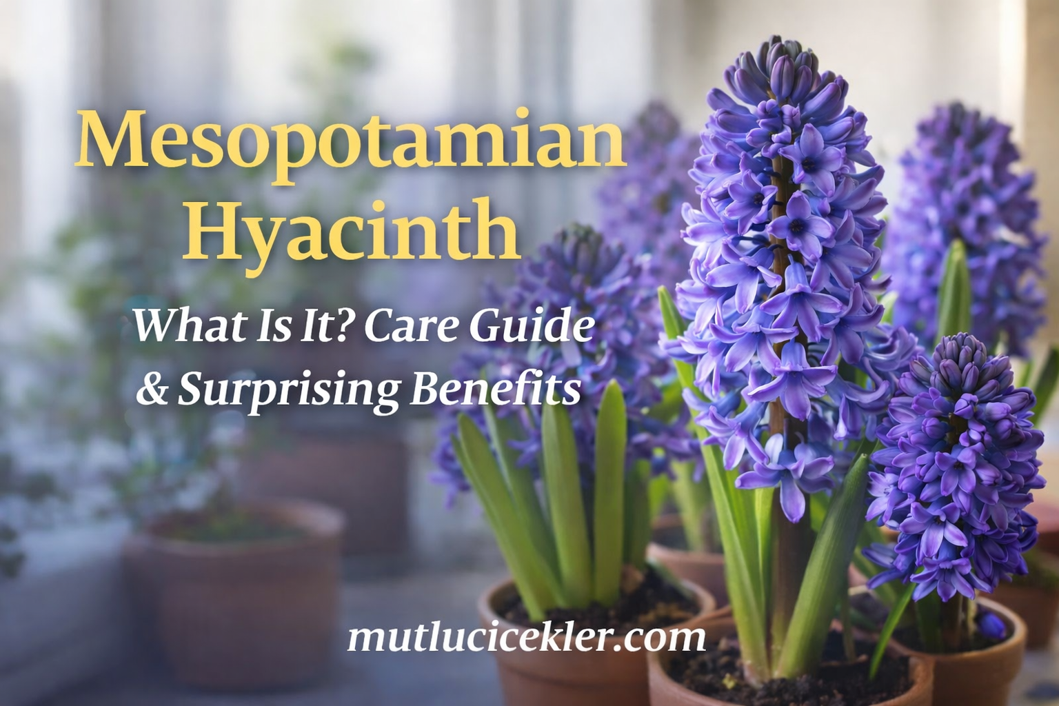 🌸 What Is Mesopotamian Hyacinth? Features, Care Guide & Surprising Benefits