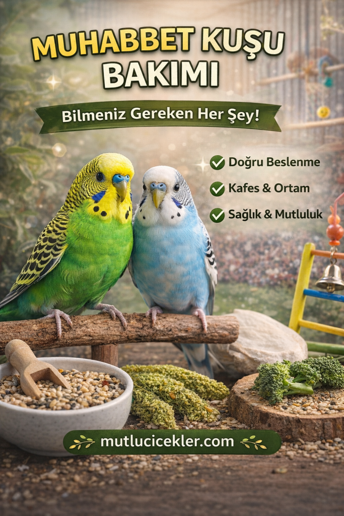 Muhabbet Kuşu Bakımı: Bilmeniz Gereken Her Şey 🦜✨