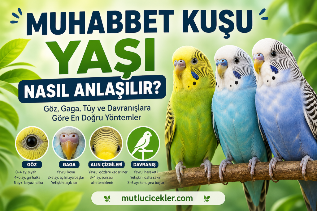 🐦 Muhabbet Kuşunun Yaşı Nasıl Anlaşılır? İşte En Doğru Yöntemler!