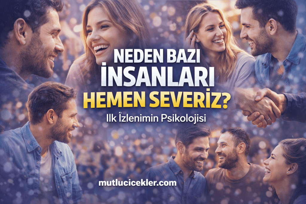 🧠 Neden Bazı İnsanları Hemen Severiz? İlk İzlenimin Psikolojisi