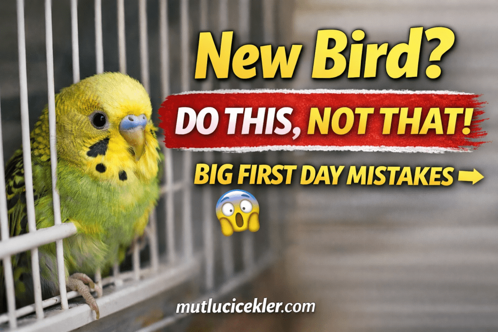 🐦 How Should You Treat a New Bird? (Big Mistakes You Must Avoid on Day One!)