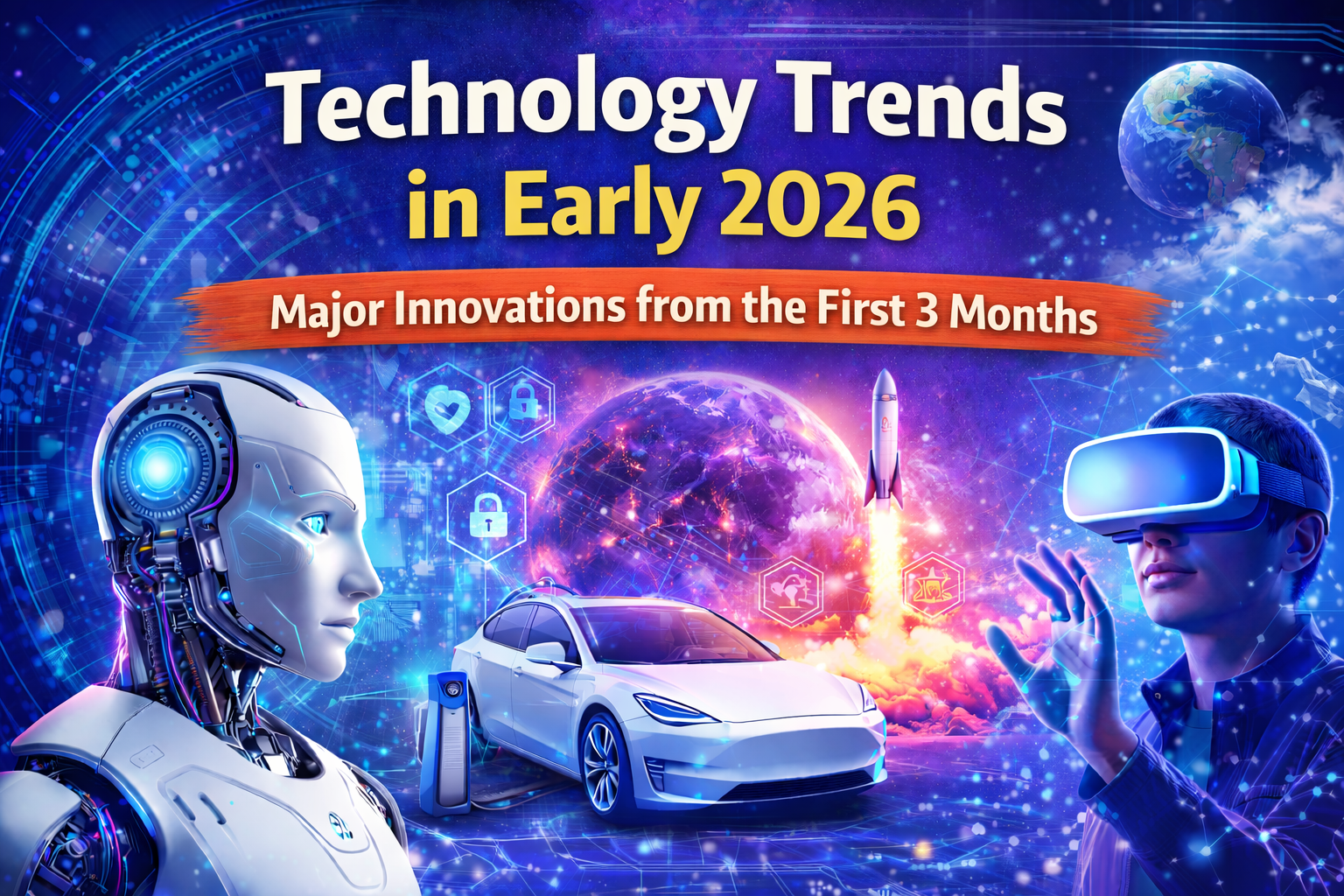 🚀 Technology Trends in Early 2026: Major Innovations from the First 3 Months