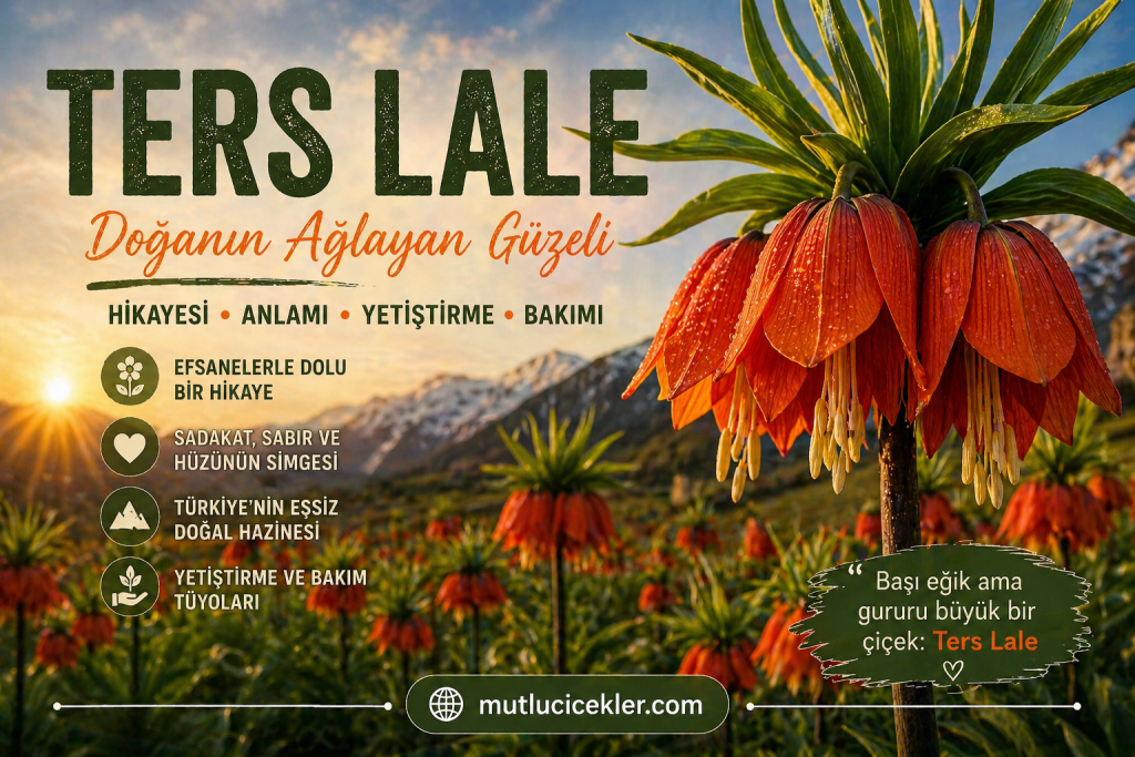 🌷 Ters Lale Nedir? Anlamı, Hikayesi ve Bakımıyla Efsane Çiçek