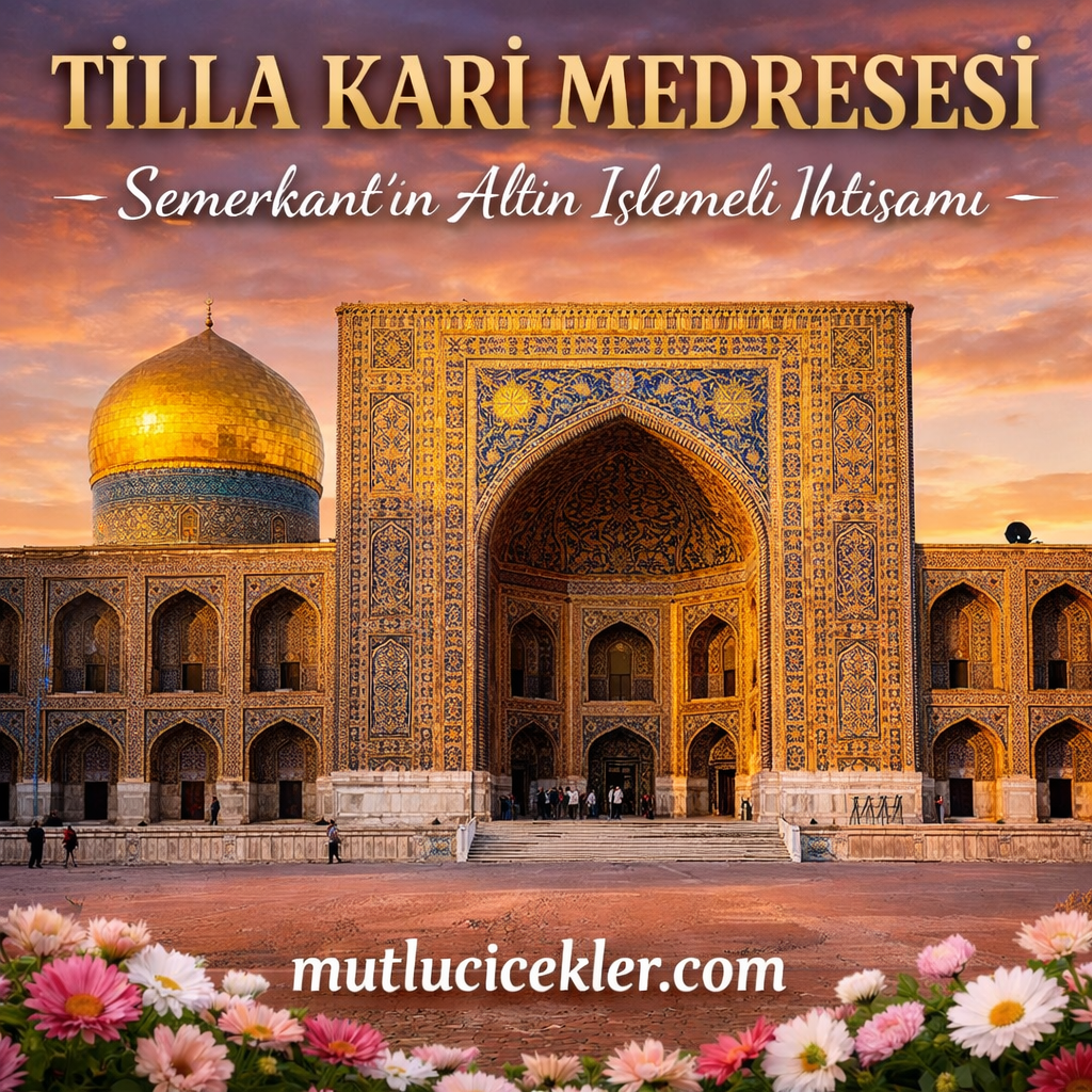 🕌 Tilla Kari Medresesi: Semerkant’ın Altın İşlemeli İhtişamı