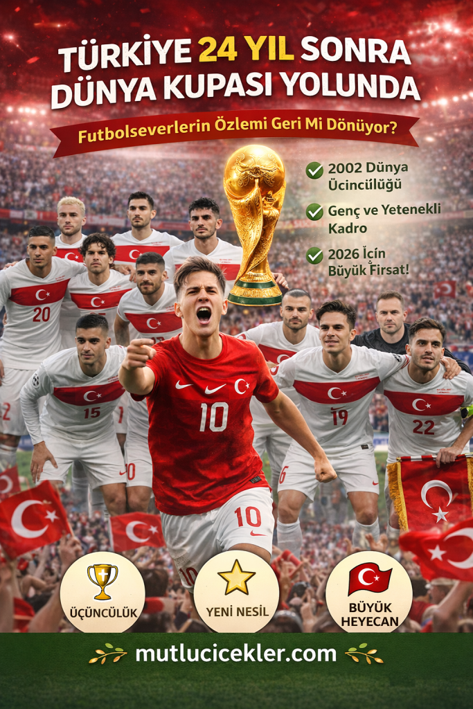 🇹🇷 Türkiye 24 Yıl Sonra Dünya Kupası Yolunda: Bir Neslin Özlemi Geri Mi Dönüyor?