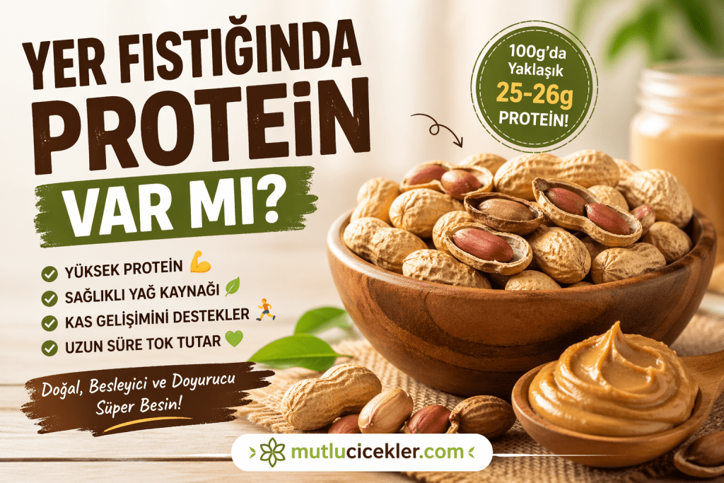 🥜 Yer Fıstığında Protein Var mı? Gerçek Besin Değeri ve Faydaları!