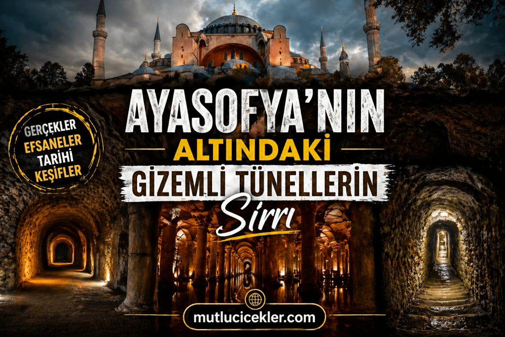 🕌 Ayasofya’nın Altındaki Gizemli Tünellerin Sırrı: Gerçekler, Efsaneler ve Bilinmeyenler