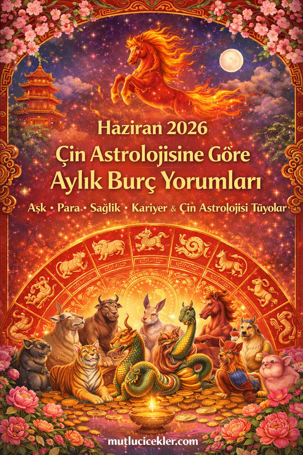 🐉 Haziran 2026 Çin Astrolojisine Göre Aylık Burç Yorumları