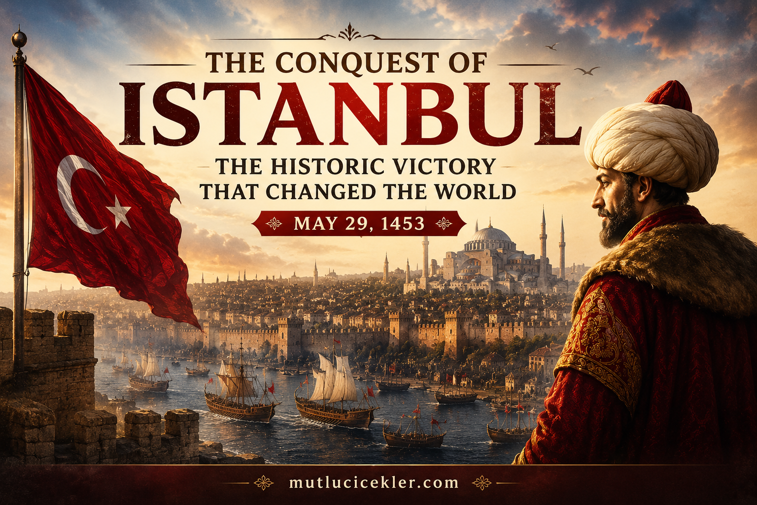 🏰 The Conquest of Istanbul (1453): The Historic Victory That Changed the World