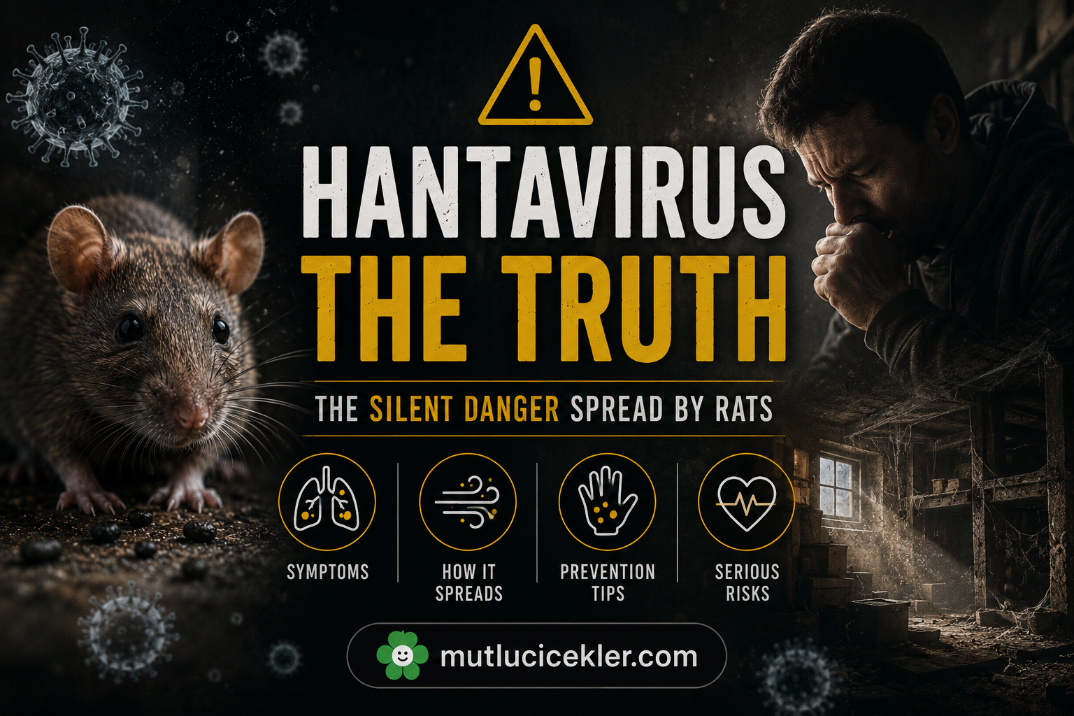 ⚠️ The Silent Danger Spread by Rats: The Truth About Hantavirus