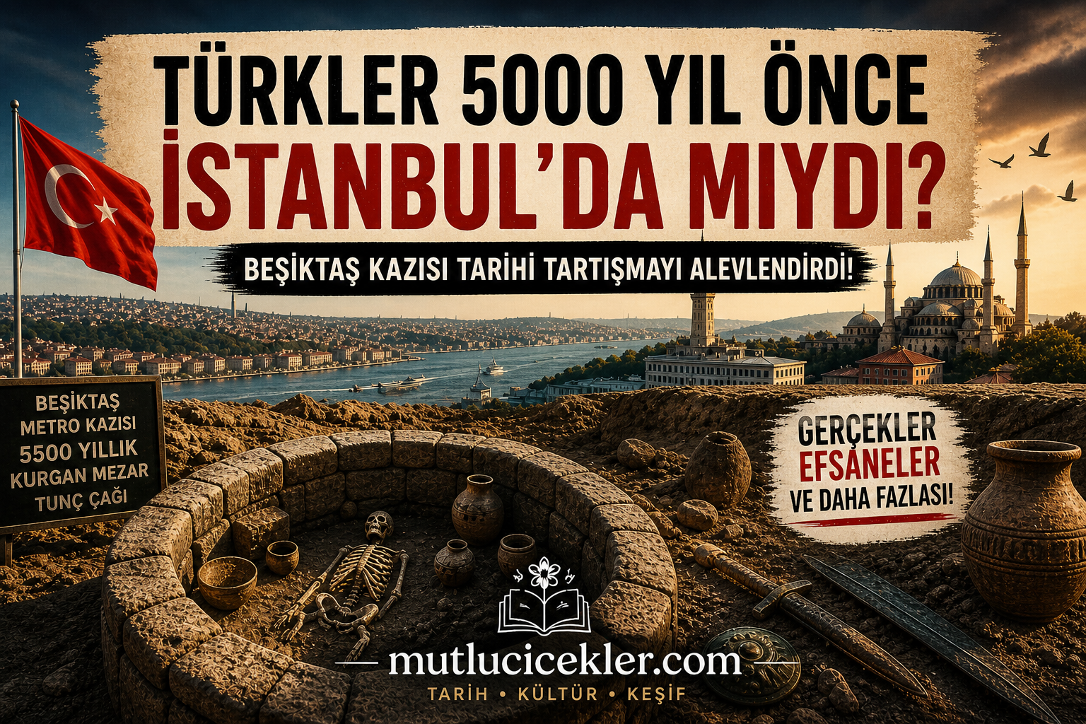 🔥 Türkler 5000 Yıl Önce İstanbul’da mıydı? Beşiktaş Kazıları Tarihi Tartışmayı Alevlendirdi!