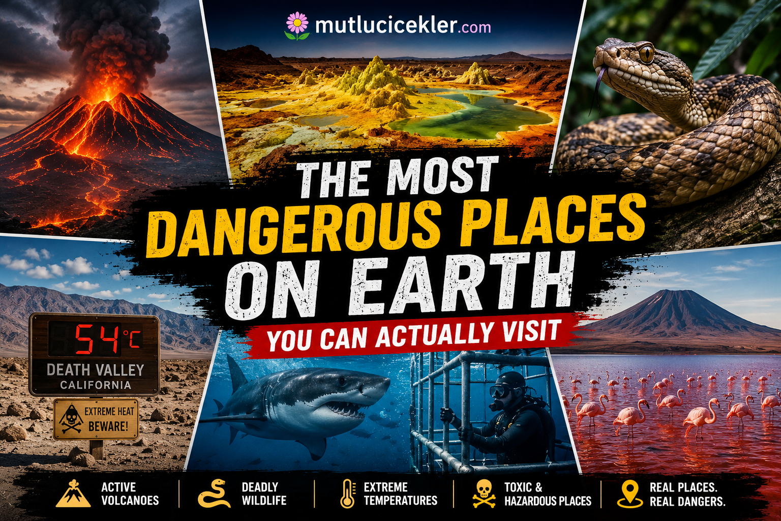 🌍 The Most Dangerous Places On Earth You Can Actually Visit