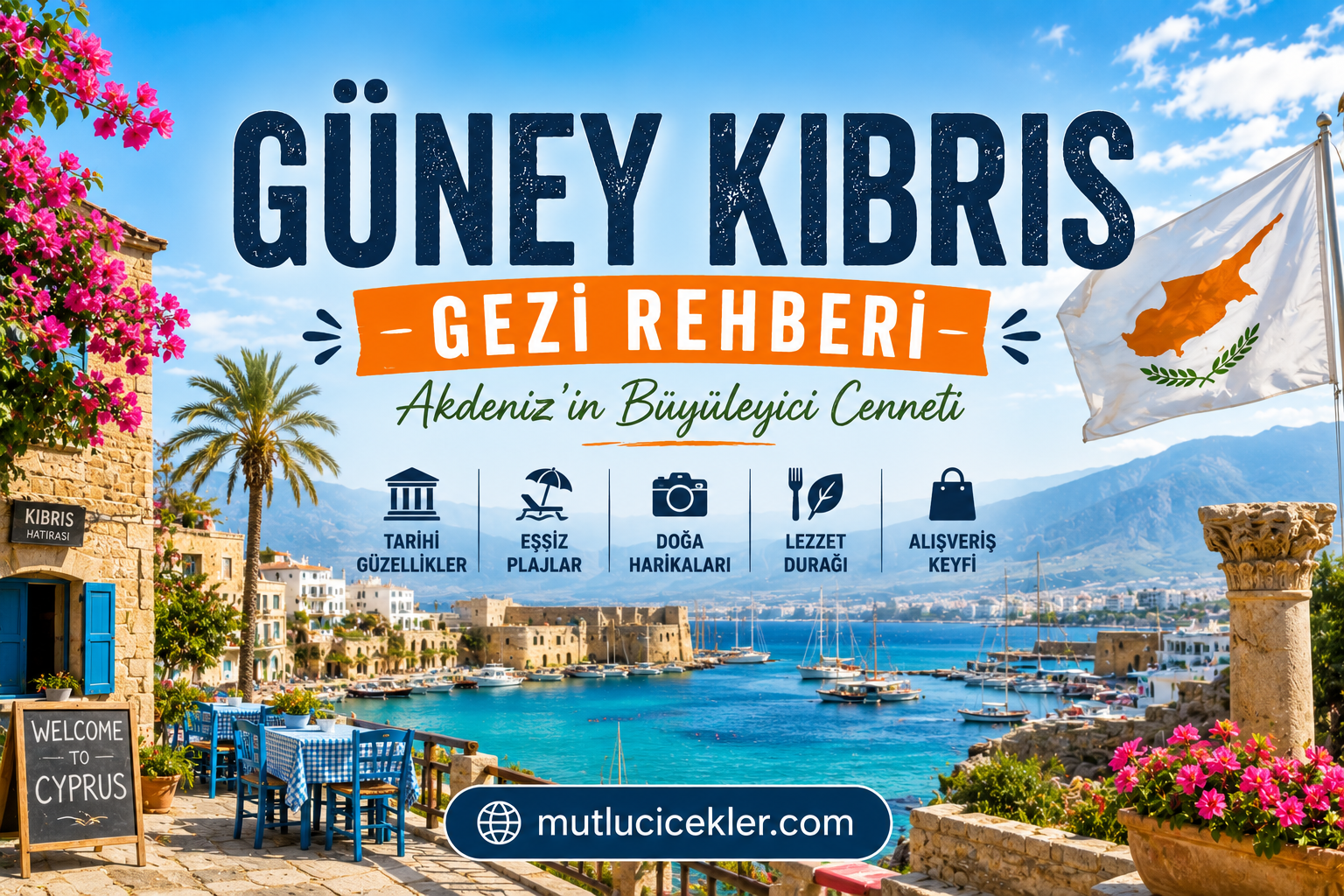 Güney Kıbrıs Gezi Rehberi: Akdeniz’in Büyüleyici Cenneti