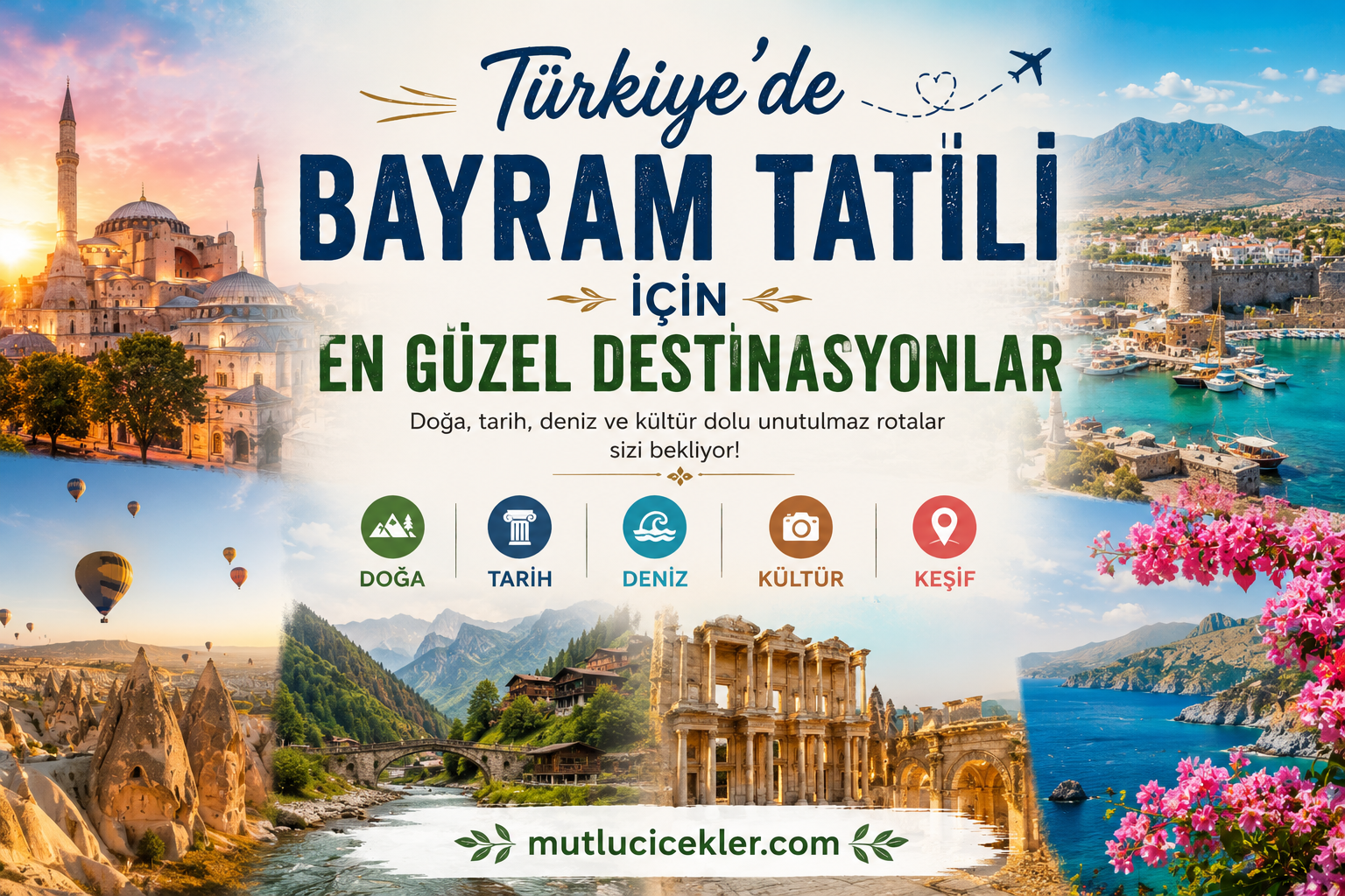 Türkiye’de Bayram Tatili İçin En Güzel Destinasyonlar
