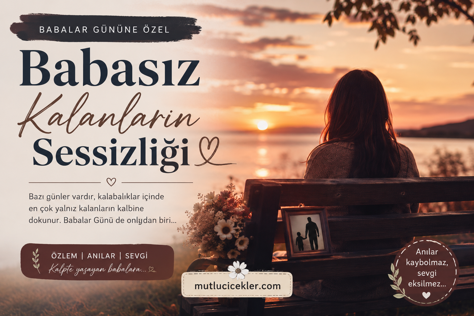 Babalar Gününe Özel: Babasız Kalanların Sessizliği 💔