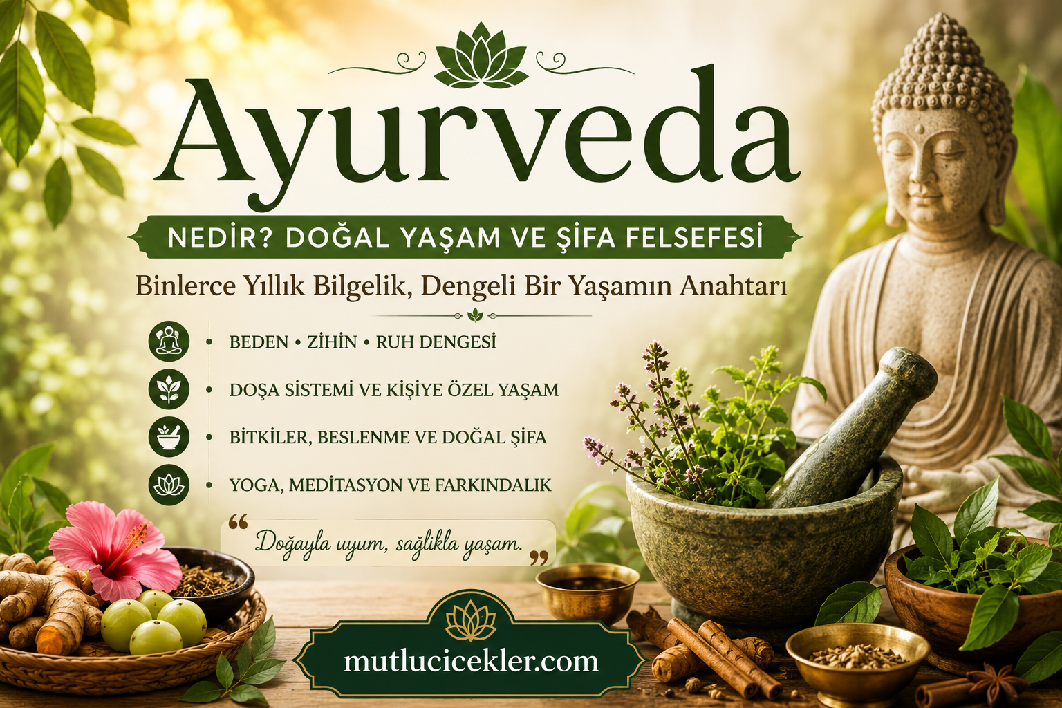 Ayurveda Nedir? Binlerce Yıllık Doğal Yaşam Felsefesi ve Şifa Sistemi
