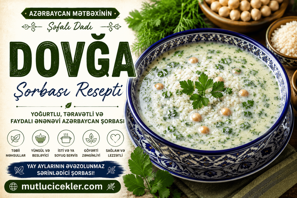 Azərbaycan Mətbəxinin Şəfalı Dadı: Dovğa Şorbası Resepti