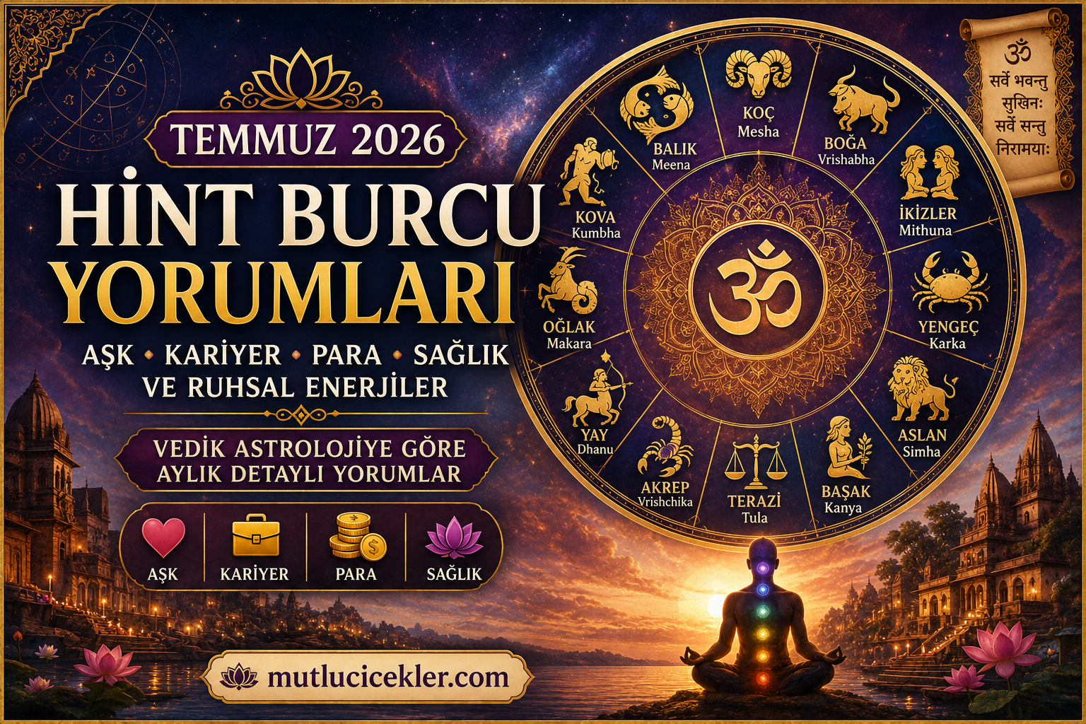 Temmuz 2026 Hint Burcu Yorumları: Aşk, Kariyer, Para ve Ruhsal Enerjiler