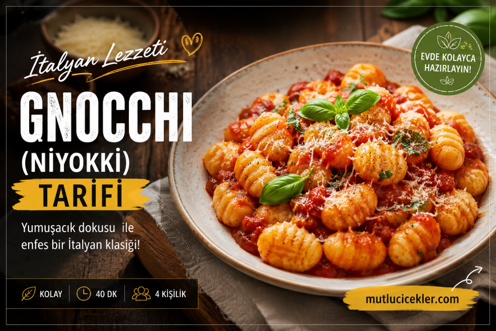Gnocchi (Niyokki) Tarifi: Evde Yumuşacık İtalyan Lezzeti 🇮🇹