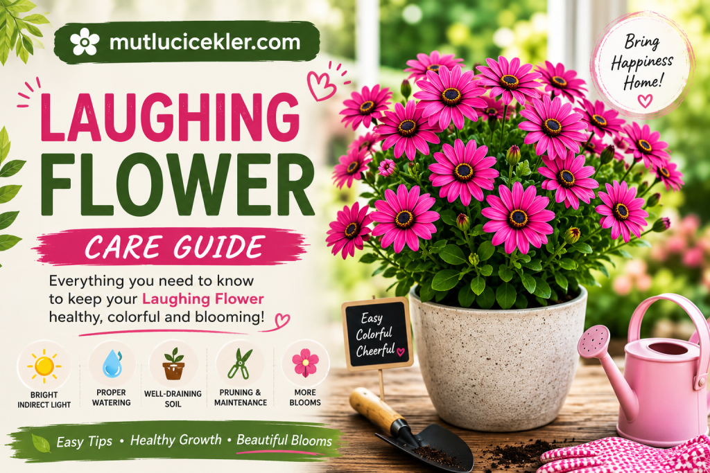 Laughing Flower Care Guide: Tips for a Healthy and Blooming Plant 🌸