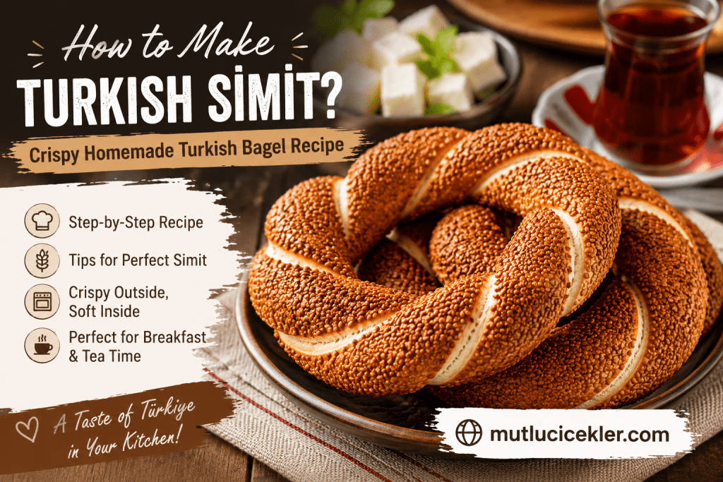 How to Make Turkish Simit? Crispy Homemade Turkish Bagel Recipe