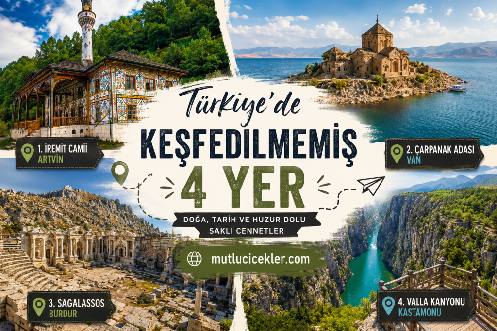 Türkiye’de Keşfedilmemiş 4 Yer: Doğanın ve Tarihin Saklı Cennetleri