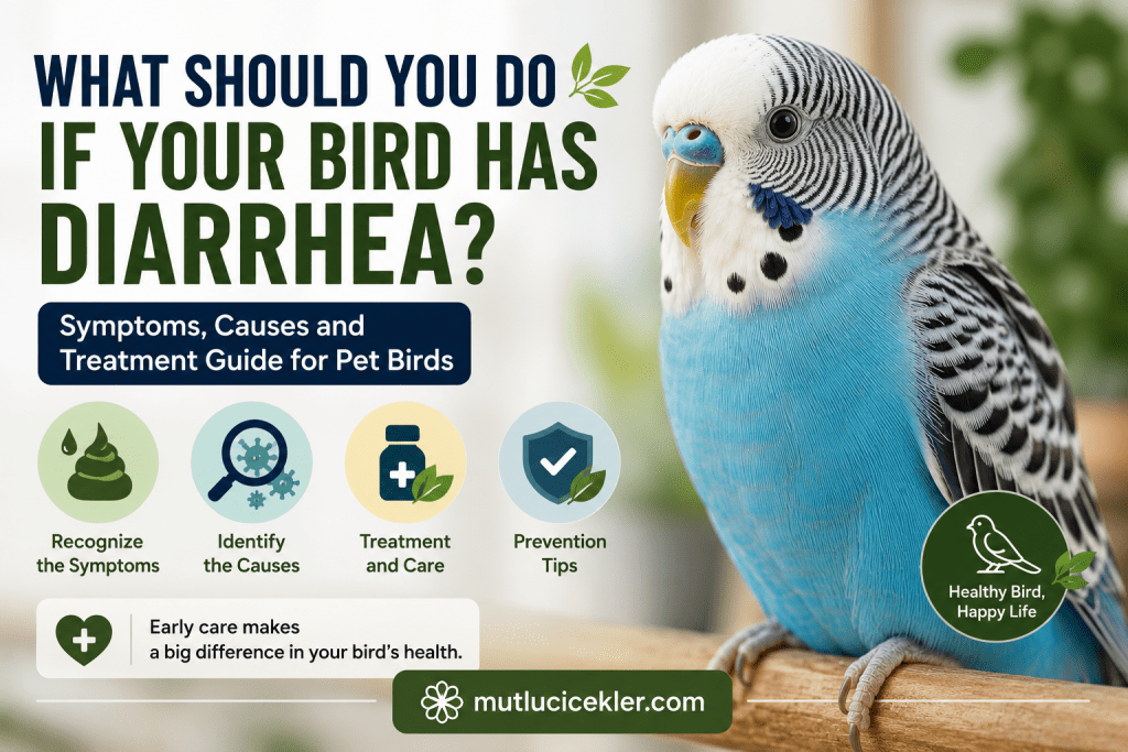 What Should You Do If Your Bird Has Diarrhea? Symptoms, Causes and Treatment Guide for Pet Birds