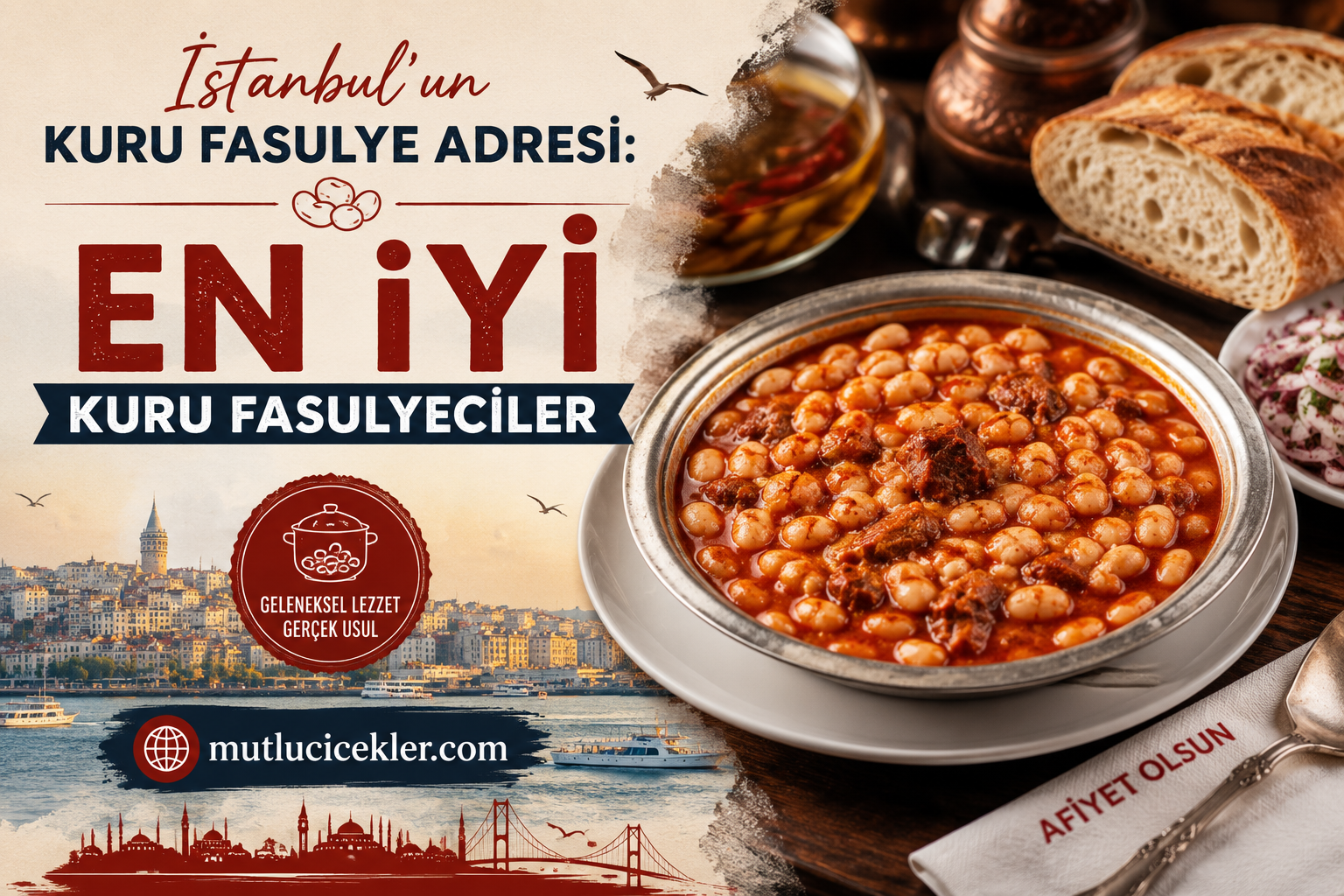 İstanbul’un Kuru Fasulye Adresi: EN İYİ KURU FASULYECİLER 🥘