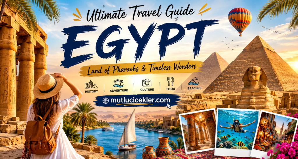 🇪🇬 Egypt Travel Guide: Explore the Land of Pharaohs, Pyramids, and Timeless Wonders