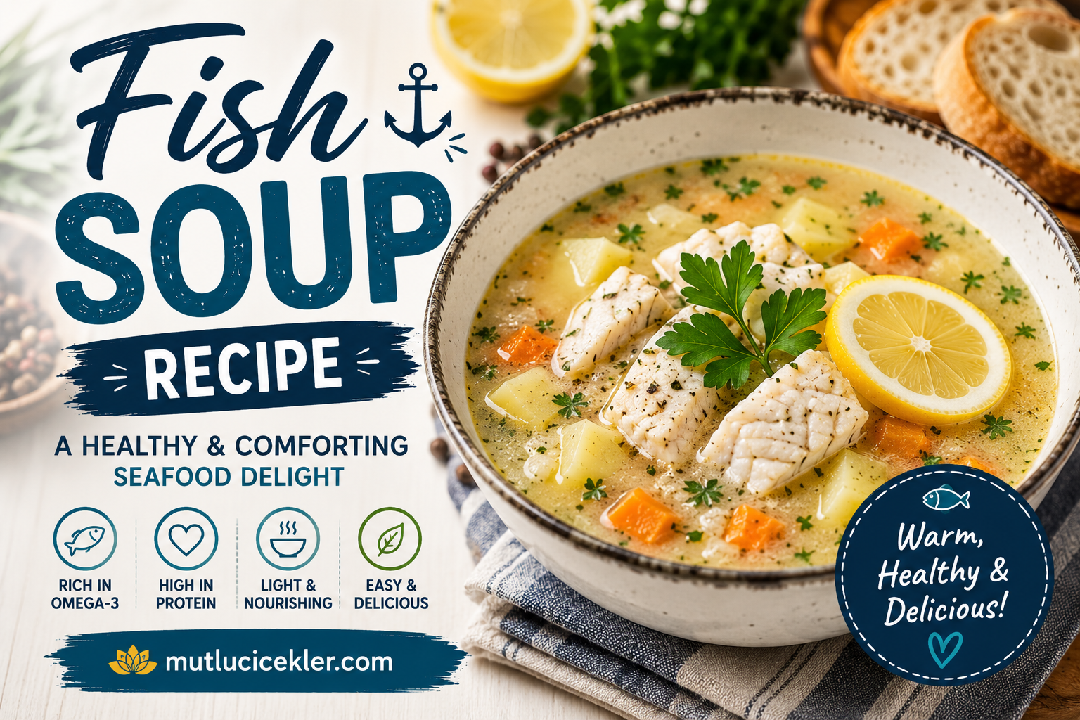 Fish Soup Recipe: A Healthy and Comforting Seafood Delight
