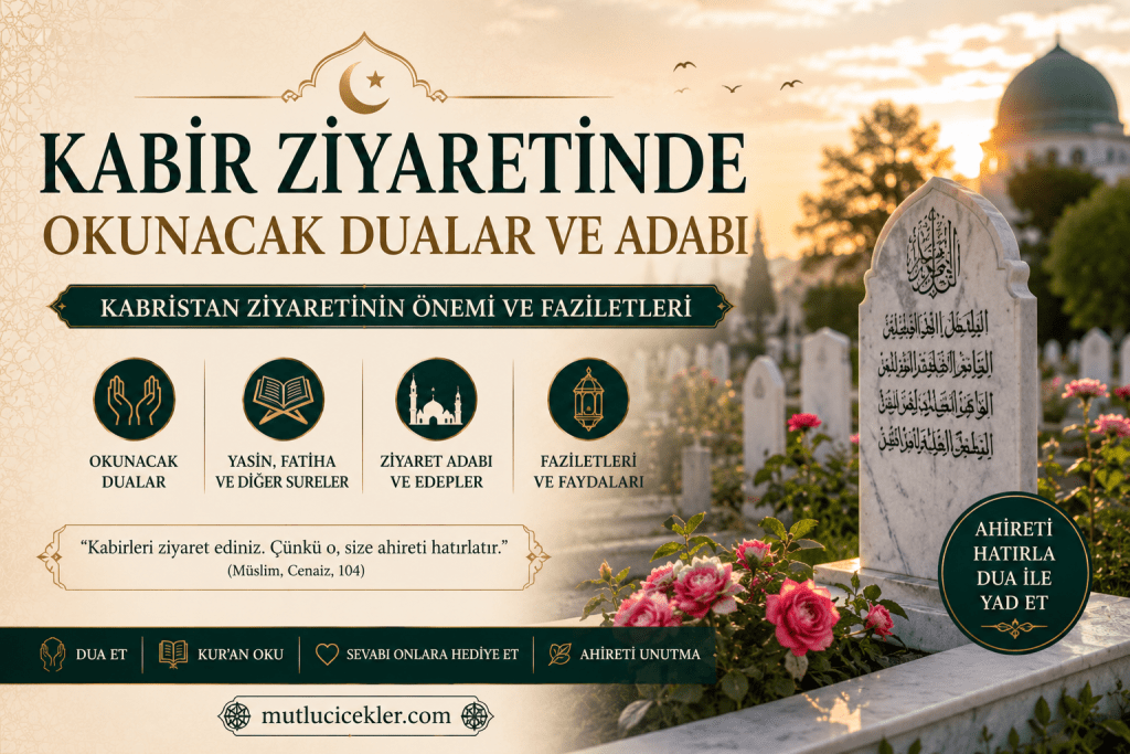 Kabir Ziyaretinde Okunacak Dualar ve Adabı 🌙 | Kabristan Ziyaretinin Önemi ve Faziletleri