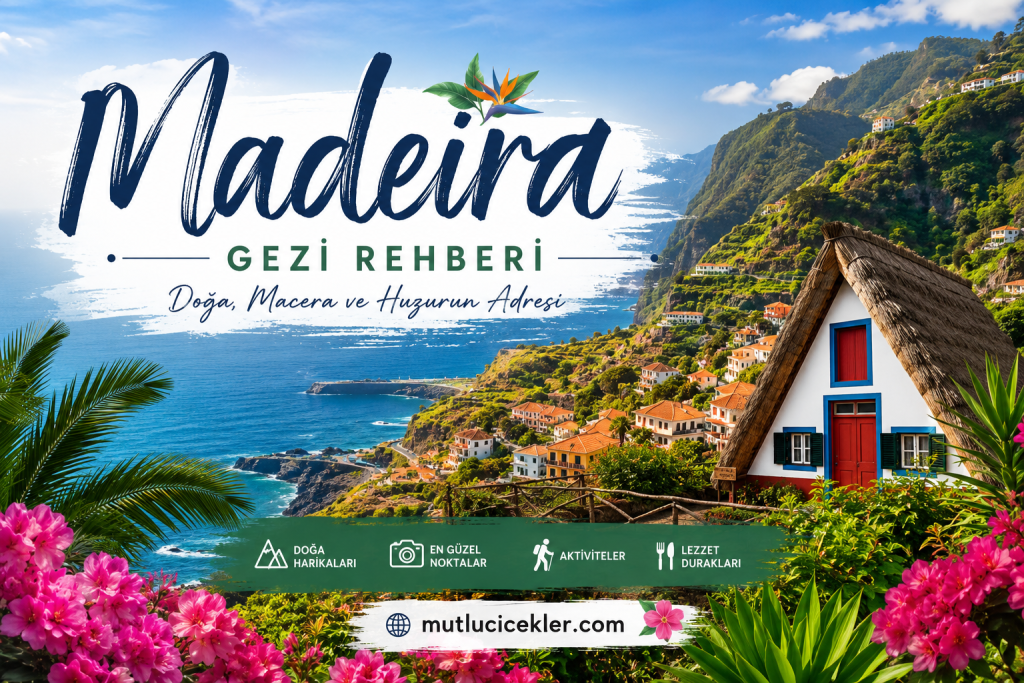 Madeira Gezi Rehberi: Atlantik Okyanusu’nun Çiçeklerle Kaplı Cenneti 🌿