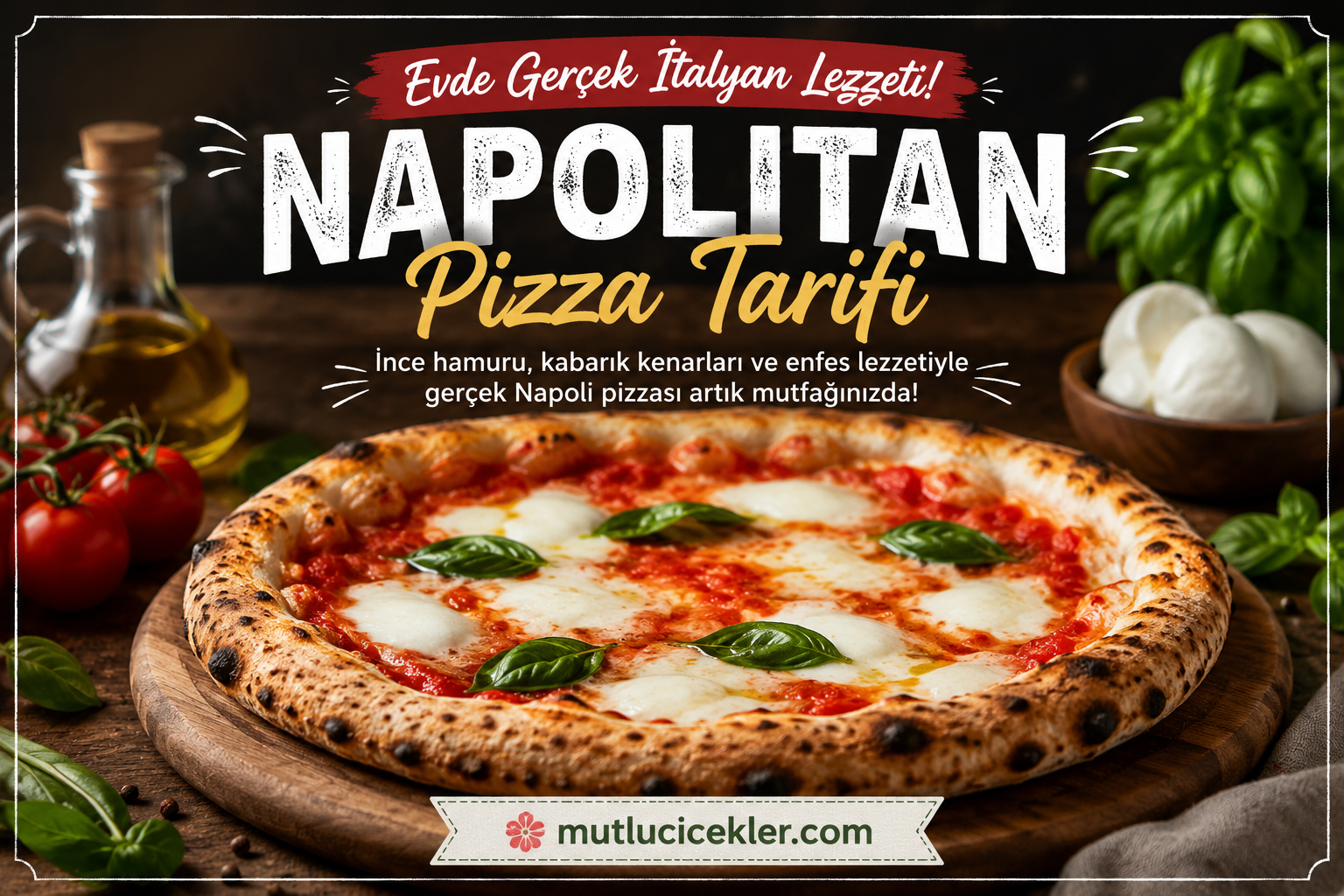 Napolitan Pizza Tarifi: Evde Gerçek İtalyan Lezzeti Nasıl Yapılır?