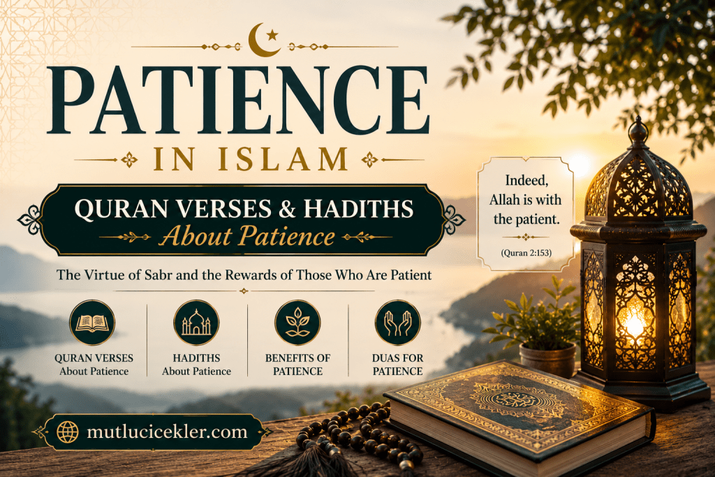 Patience in Islam 🌿 | Quran Verses and Hadiths About Patience