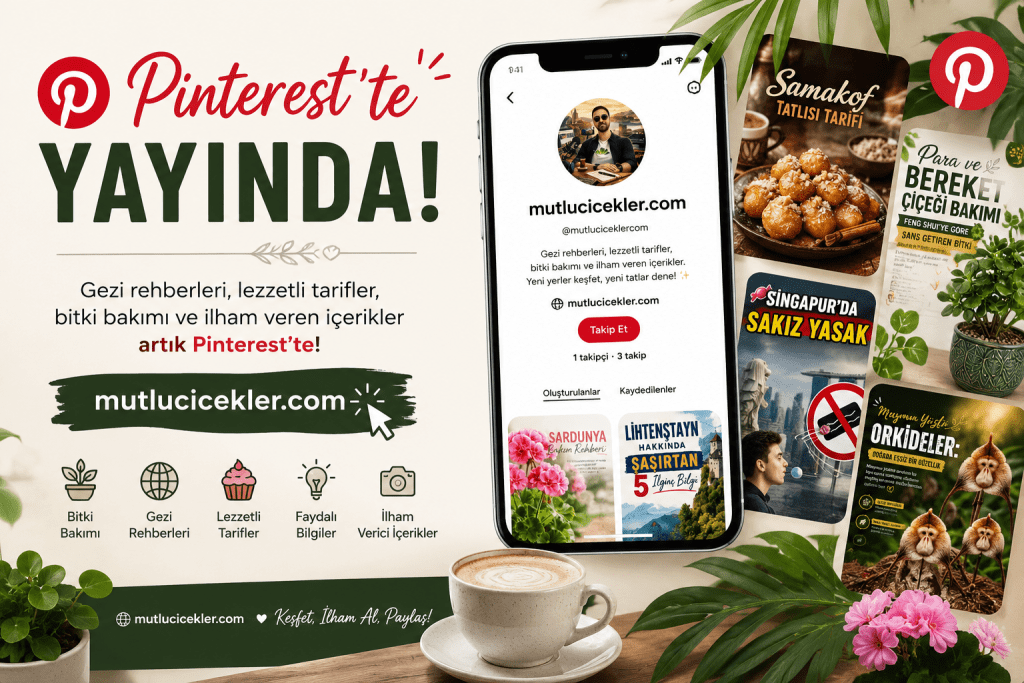 📌 mutlucicekler.com Artık Pinterest’te Yayında! 🌸✨