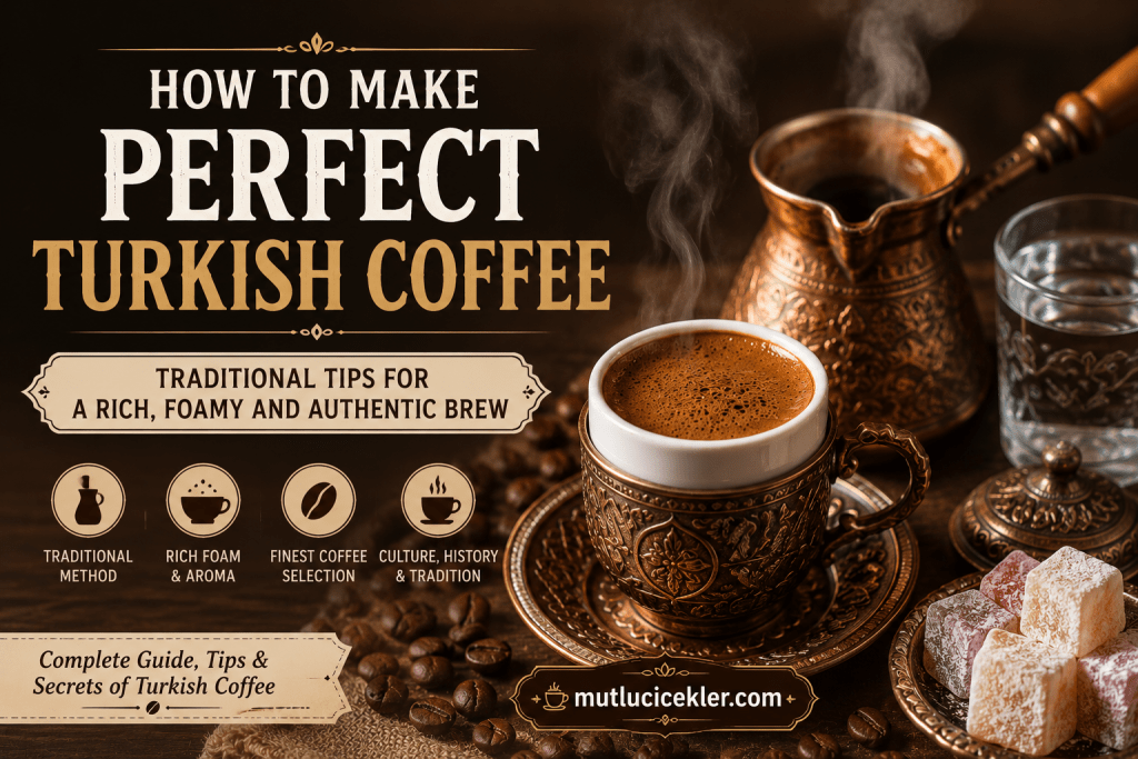 How to Make Perfect Turkish Coffee: Traditional Tips for a Rich and Foamy Brew
