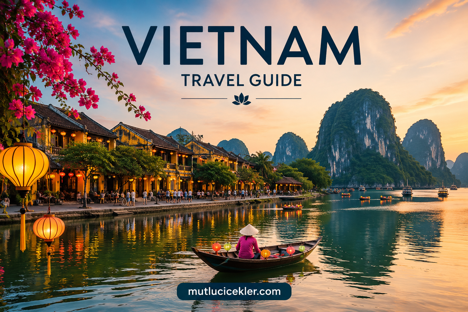 🇻🇳 Vietnam Travel Guide: From Ha Long Bay to the Lantern Streets of Hoi An