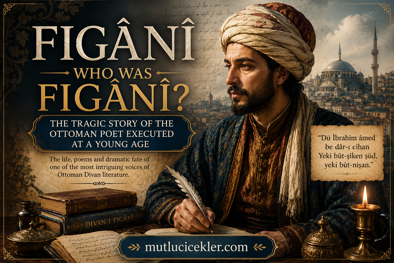 Who Was Figânî? The Tragic Story of the Ottoman Poet Executed at a Young Age