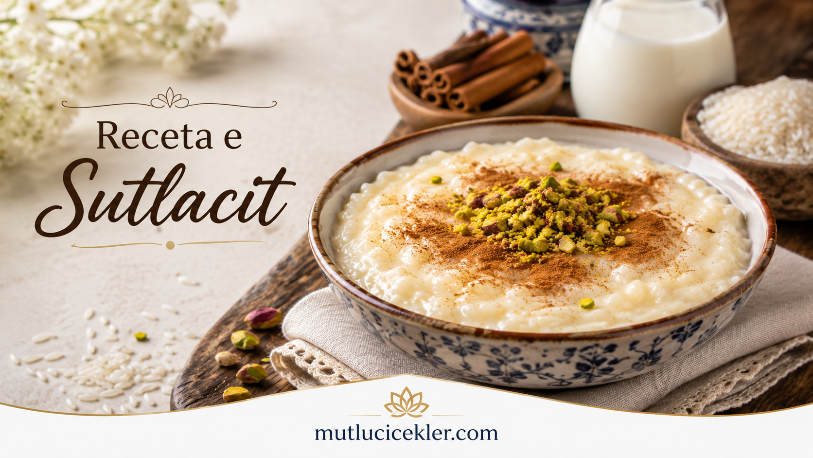 Receta e Sutlacit – Ëmbëlsira Tradicionale me Qumësht dhe Oriz