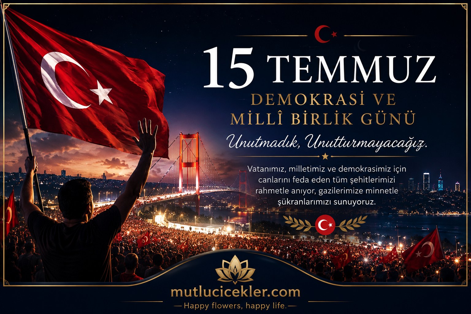 15 Temmuz Demokrasi ve Milli Birlik Günü
