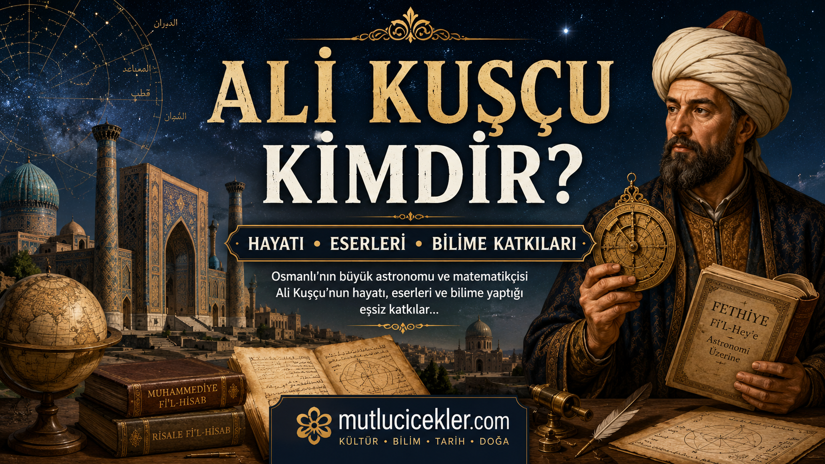 Ali Kuşçu Kimdir? Hayatı, Eserleri, Bilime Katkıları ve Osmanlı’daki Mirası