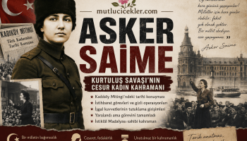 Asker Saime Türk Kadınının Kahramanlık Öyküsü