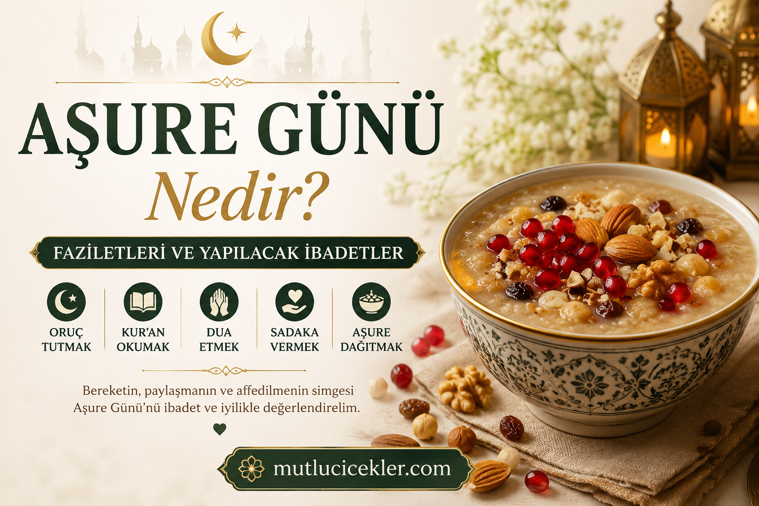 Aşure Günü Nedir? Faziletleri ve Yapılacak İbadetler