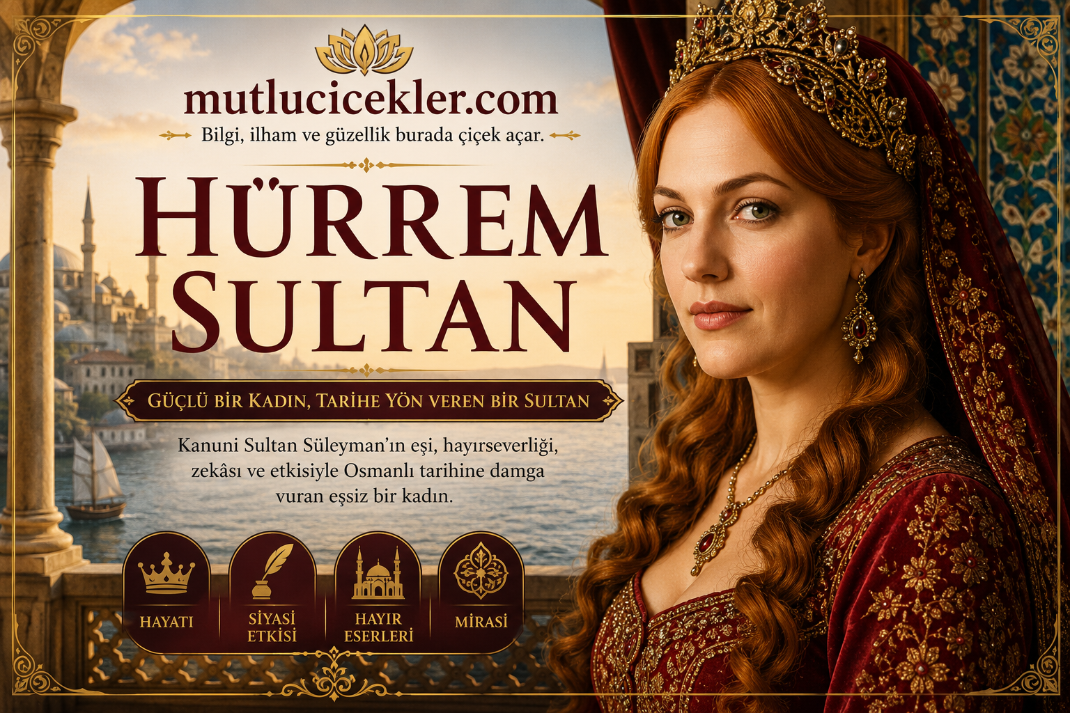 Hürrem Sultan Kimdir? Hayatı, Osmanlı Tarihindeki Rolü ve Bilinmeyen Gerçekler