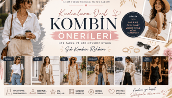Kadınlar için şık kombin önerileri