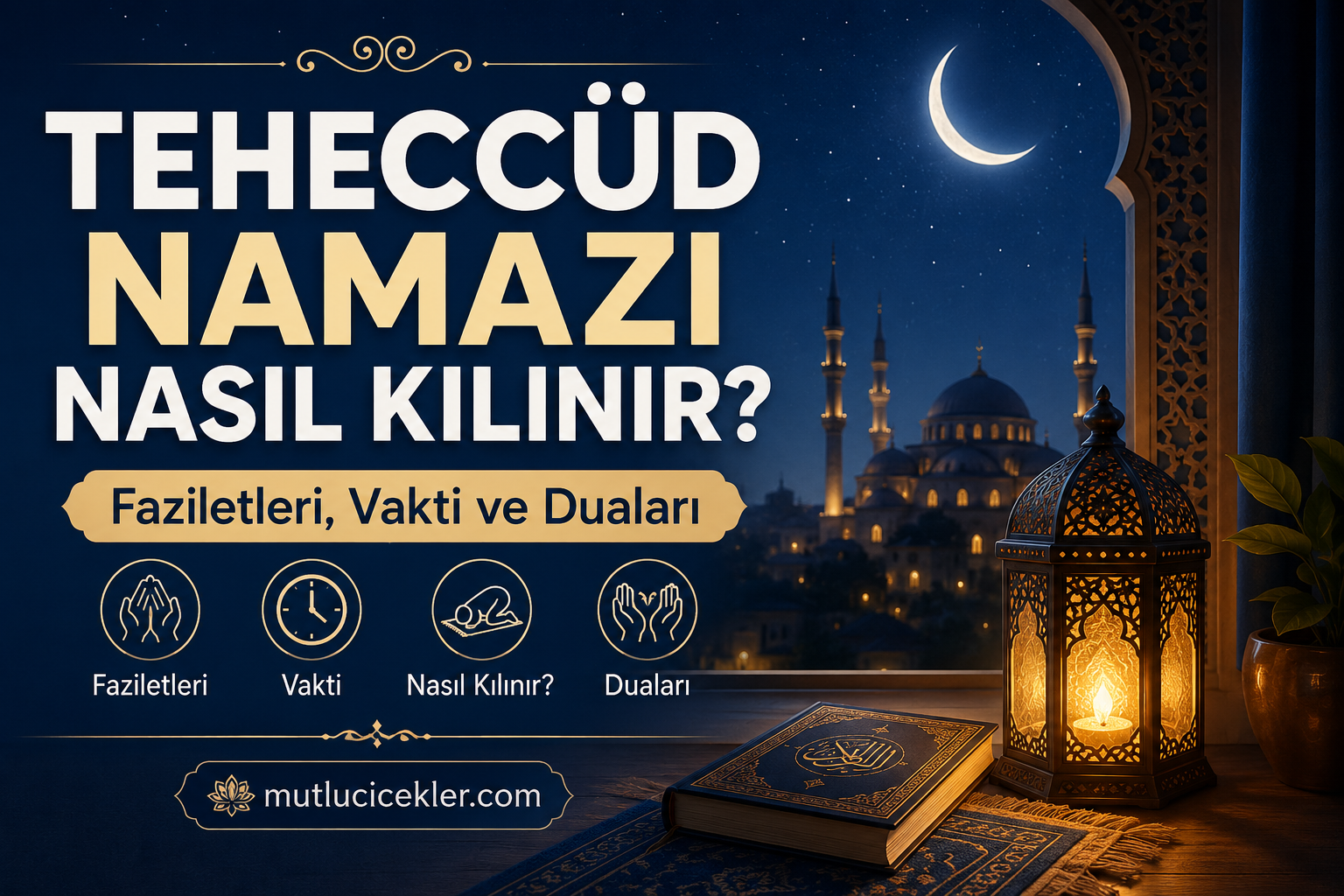 Teheccüd Namazı Nasıl Kılınır? Faziletleri, Vakti ve Duaları