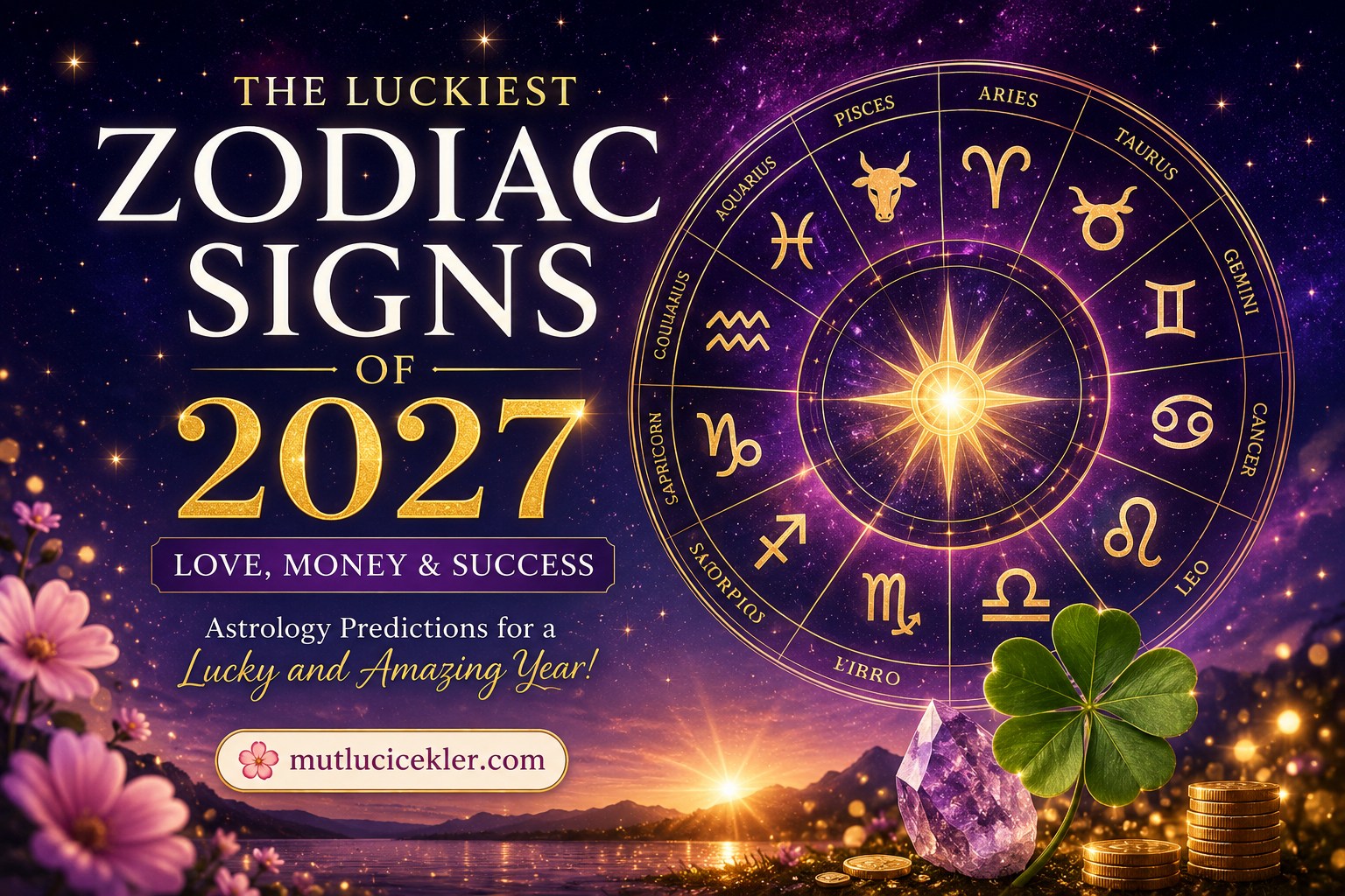 The Luckiest Zodiac Signs of 2027