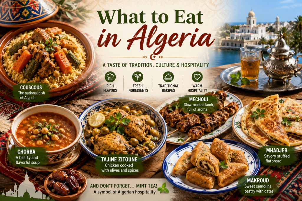 eat in algeria