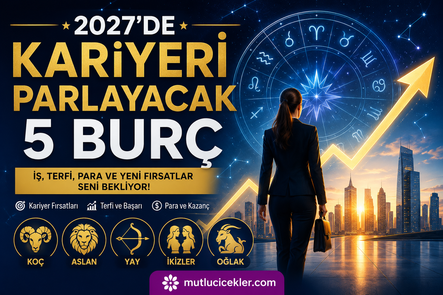 2027’de Kariyeri Parlayacak Burçlar: İş ve Para Hayatında Öne Çıkacak Burçlar
